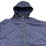 モンクレール MONCLER LEPONTINE リバーシブルウィンドブレーカー ネイビー ナイロン メンズ ナイロンジャケット
