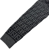 フェンディ FENDI FF総柄カシミヤニットセーター FZX862 グレー カシミヤ レディース セーター
