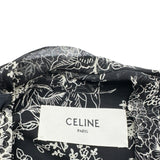 セリーヌ CELINE トリオンフボタンラヴァリエールミニワンピース 2R13J545V ブラック シルク レディース ワンピース