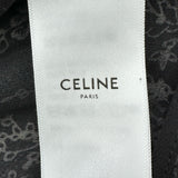 セリーヌ CELINE トリオンフボタンラヴァリエールミニワンピース 2R13J545V ブラック シルク レディース ワンピース