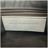 バレンシアガ BALENCIAGA ザヒップショルダーバッグ 242803 ブルーグレー系 レザー レディース ショルダーバッグ