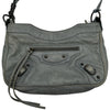 バレンシアガ BALENCIAGA ザヒップショルダーバッグ 242803 ブルーグレー系 レザー レディース ショルダーバッグ