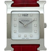 エルメス HERMES Hウォッチ HH1.501e ホワイトシェル ステンレススチール クオーツ レディース 腕時計