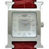 エルメス HERMES Hウォッチ HH1.210 ホワイトシェル ステンレススチール クオーツ レディース 腕時計