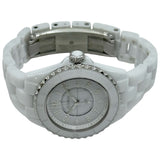 シャネル CHANEL J12 ファントム 33MM H6345 ホワイト セラミック/ステンレススチール クオーツ ユニセックス 腕時計