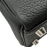 エルメス HERMES ケリー28 内縫い W刻印 ブラック　シルバー金具 トゴ レディース ショルダーバッグ
