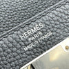 エルメス HERMES ケリー28 内縫い W刻印 ブラック　シルバー金具 トゴ レディース ショルダーバッグ