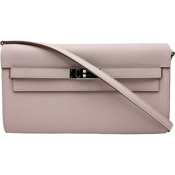 エルメス HERMES ケリートゥーゴー B刻印 モーブペール シルバー金具