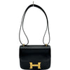 エルメス HERMES コンスタンス3ミニ ミロワール B刻印 ブラック ゴールド金具 タデラクト レディース ショルダーバッグ