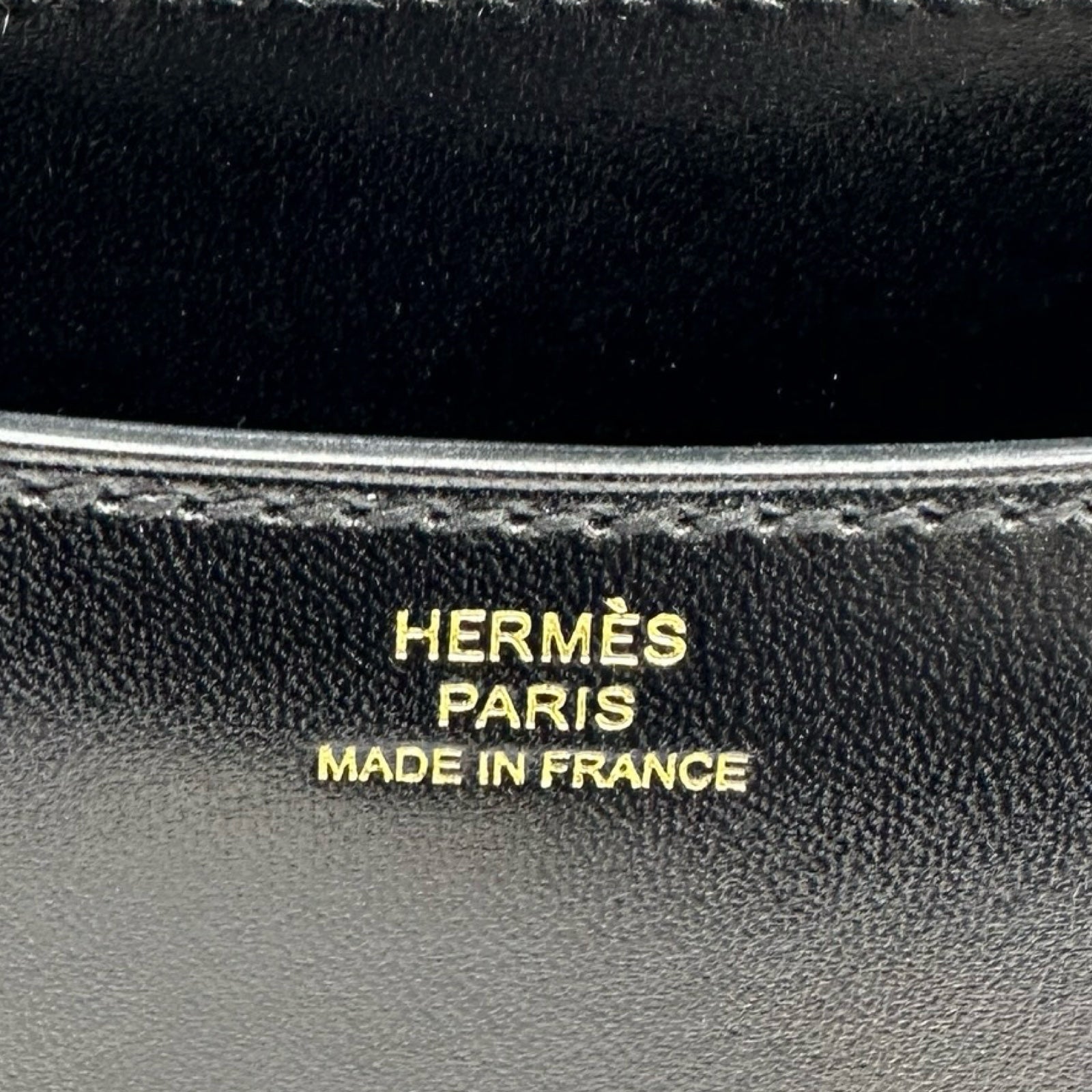 ✨新品未使用✨ エルメス 保存袋 巾着袋 収納袋 縦約48cm×横約44.5cm エルメス HERMES コンスタンス3ミニ ミロワール B刻印 ブラック