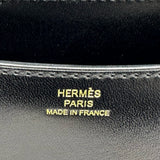 エルメス HERMES コンスタンス3ミニ ミロワール B刻印 ブラック ゴールド金具 タデラクト レディース ショルダーバッグ