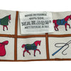 エルメス HERMES ツイリー COUVERTURES ET TENUES DE JOUR マルチカラー シルク レディース スカーフ