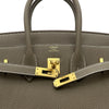 エルメス HERMES バーキン25 G刻印 エトゥープ ゴールド金具 トゴ レディース ハンドバッグ