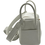 エルメス HERMES リンディ ミニ W刻印 ニューホワイト ゴールド金具 トリヨン レディース ショルダーバッグ