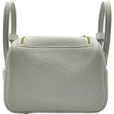 エルメス HERMES リンディ ミニ W刻印 ニューホワイト ゴールド金具 トリヨン レディース ショルダーバッグ