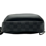 ルイ・ヴィトン LOUIS VUITTON アヴェニュー スリングバッグ N41719 ブラック ダミエ・グラフィット ペイント メンズ ボディバッグ