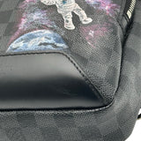 ルイ・ヴィトン LOUIS VUITTON アヴェニュー スリングバッグ N41719 ブラック ダミエ・グラフィット ペイント メンズ ボディバッグ