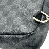 ルイ・ヴィトン LOUIS VUITTON アヴェニュー スリングバッグ N41719 ブラック ダミエ・グラフィット ペイント メンズ ボディバッグ