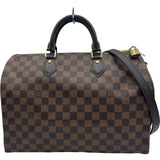 ルイ・ヴィトン LOUIS VUITTON スピーディ・バンドリエール35 N41366 ブラウン ダミエ レディース ショルダーバッグ