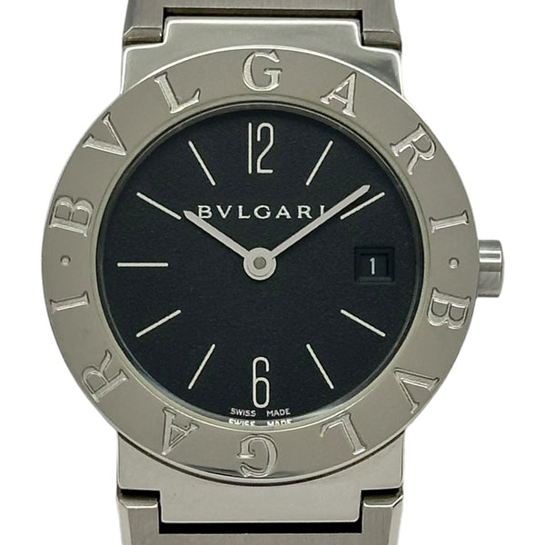 ブルガリ BVLGARI ブルガリブルガリ BB26SSD ブラック ステンレス
