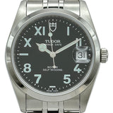チューダー/チュードル TUDOR プリンスデイト ユニークダイヤル 74000N ブラック ステンレススチール 自動巻き メンズ 腕時計