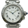 カルティエ Cartier パシャ38mm W31005H3 ホワイト ステンレススチール 自動巻き メンズ 腕時計