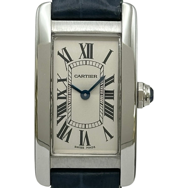 カルティエ Cartier タンク アメリカン SM WSTA0016 シルバー