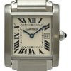カルティエ Cartier タンク フランセーズ MM W51011Q3 アイボリー ステンレススチール クオーツ レディース 腕時計