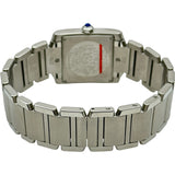 カルティエ Cartier タンク フランセーズ MM W51011Q3 アイボリー ステンレススチール クオーツ レディース 腕時計