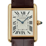 カルティエ Cartier タンク ルイ カルティエ LM WGTA0011 シルバー ピンクゴールド 手巻き ユニセックス 腕時計