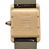 カルティエ Cartier タンク ルイ カルティエ LM WGTA0011 シルバー ピンクゴールド 手巻き ユニセックス 腕時計