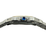 カルティエ Cartier サントスガルべLM W20011C4 アイボリー ステンレススチール/ゴールド クオーツ メンズ 腕時計