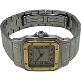 カルティエ Cartier サントスガルべLM W20011C4 アイボリー ステンレススチール/ゴールド クオーツ メンズ 腕時計