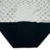 ルイ・ヴィトン LOUIS VUITTON モノグラム総柄プリントTシャツ FKTS23 ブラック コットン レディース 半袖Ｔシャツ