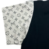 ルイ・ヴィトン LOUIS VUITTON モノグラム総柄プリントTシャツ FKTS23 ブラック コットン レディース 半袖Ｔシャツ