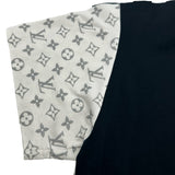 ルイ・ヴィトン LOUIS VUITTON モノグラム総柄プリントTシャツ FKTS23 ブラック コットン レディース 半袖Ｔシャツ