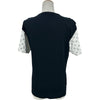 ルイ・ヴィトン LOUIS VUITTON モノグラム総柄プリントTシャツ FKTS23 ブラック コットン レディース 半袖Ｔシャツ