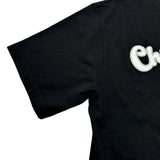クリスチャン・ディオール Christian Dior アトリエ刺繍半袖Tシャツ 293J645A0677 ブラック コットン メンズ 半袖Ｔシャツ