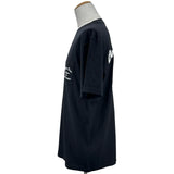クリスチャン・ディオール Christian Dior アトリエ刺繍半袖Tシャツ 293J645A0677 ブラック コットン メンズ 半袖Ｔシャツ