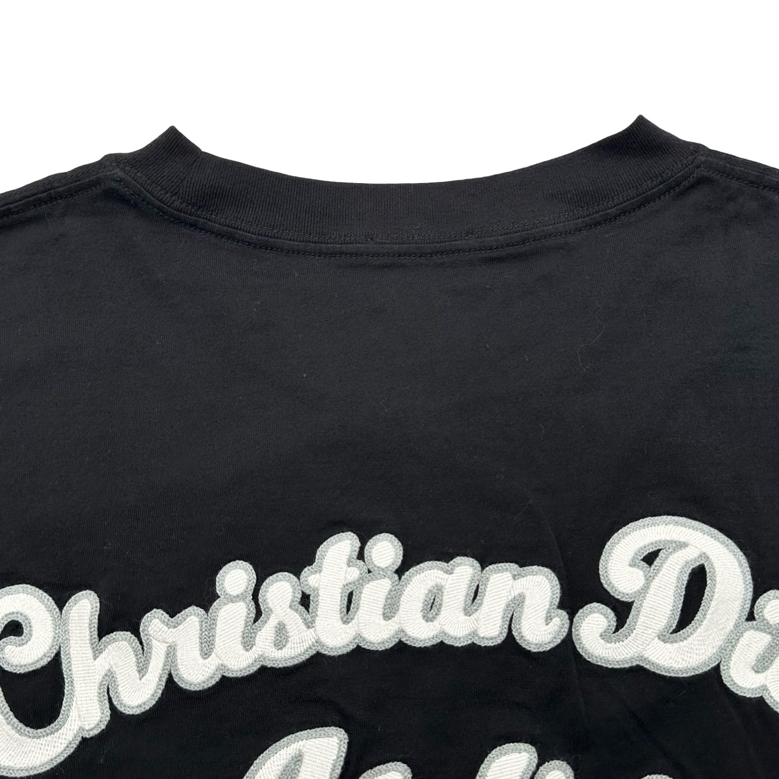 クリスチャン・ディオール Christian Dior アトリエ刺繍半袖Tシャツ