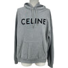 セリーヌ CELINE フロントロゴルーズフーディーパーカー 2Y321670Q グレー コットン メンズ パーカー