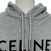 セリーヌ CELINE フロントロゴルーズフーディーパーカー 2Y321670Q グレー コットン メンズ パーカー