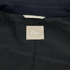 クリスチャン・ディオール Christian Dior Dior Moulures ロゴジップアップジャケット 643C271A1519 ネイビー ウール メンズ その他アウター
