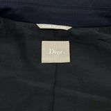 クリスチャン・ディオール Christian Dior Dior Moulures ロゴジップアップジャケット 643C271A1519 ネイビー ウール メンズ その他アウター