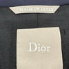 クリスチャン・ディオール Christian Dior Dior Moulures ロゴジップアップジャケット 643C271A1519 ネイビー ウール メンズ その他アウター
