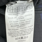 クリスチャン・ディオール Christian Dior Dior Moulures ロゴジップアップジャケット 643C271A1519 ネイビー ウール メンズ その他アウター