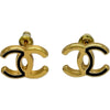 シャネル CHANEL ココマークピアス ブラック/ゴールド メタル アクセサリー