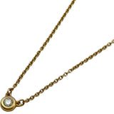 ティファニー TIFFANY＆CO バイヤザード ネックレス ゴールド 750 ダイヤモンド ジュエリー