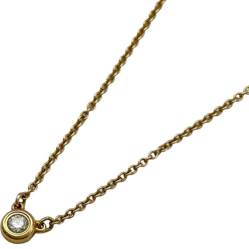 ティファニー TIFFANY＆CO バイヤザード ネックレス ゴールド 750