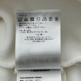 モンクレール MONCLER ロゴパッチ スウェットシャツ ホワイト コットン メンズ スウェット